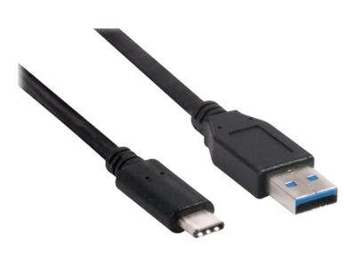 club3D CAC-1523 USB-kabel USB 3.2 Gen1 USB-C stekker, USB-A stekker 1.00 m Zwart