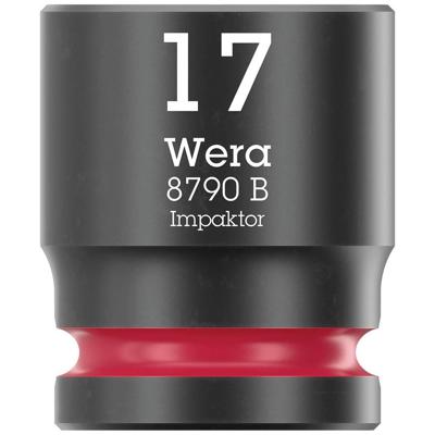 Wera 8790 B Impaktor 05005508001 Dop (zeskant) Dopsleutelinzetstuk 17 mm 1 stuks 3/8 Wera 8790 B Impaktor 05005508001 Dop (zeskant) Dopsleutelinzetstuk 17 mm 1 stuks 3/8