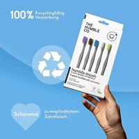 The Humble Co. Tandenborstels plant based - soft - 5 stuks - thumbnail