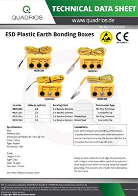 Quadrios ESD-aardingsbox 3.00 m Bus