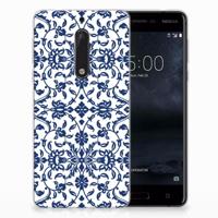 Nokia 5 | TPU Case | Flower Blue - thumbnail