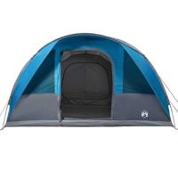 Tunneltent 5-persoons waterdicht blauw - thumbnail