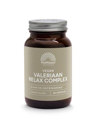 Mattisson HealthStyle Valeriaan Relax Complex Mattisson HealthStyle Valeriaan Relax Complex