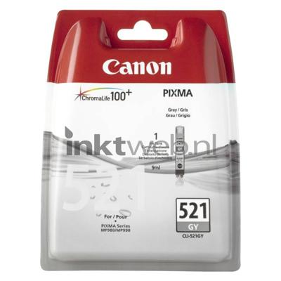 Canon Inktcartridge CLI-521 GY Origineel Single Grijs 2937B001