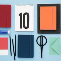 QUO VADIS notitieboekje Habana, ft 16 x 24 cm, A5, gelijnd, 192 blad, zwart - thumbnail