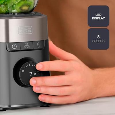 Mixer Black & Decker BXJB1201E 1,5 L Zwart 2200 W Mixer Black & Decker BXJB1201E 1,5 L Zwart 2200 W