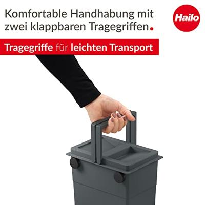 Hailo flexbox s multifunctionele afvalemmer 7l