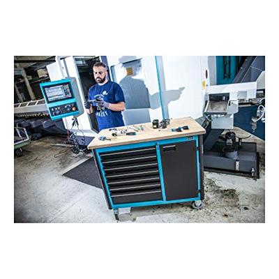 HAZET Werkbank - rijdend - Assistent 179NW - enkel 179NW-8 - L x B x H: 1150 mm x 600 mm x 964 mm - Laden, ondiep: 8 x 81 x 522 x 398 mm HAZET Werkbank - rijdend - Assistent 179NW - enkel 179NW-8 - L x B x H: 1150 mm x 600 mm x 964 mm - Laden, ondiep: 8 x 81 x 522 x 398 mm