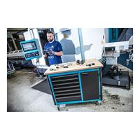 HAZET Werkbank - rijdend - Assistent 179NW - enkel 179NW-8 - L x B x H: 1150 mm x 600 mm x 964 mm - Laden, ondiep: 8 x 81 x 522 x 398 mm - thumbnail