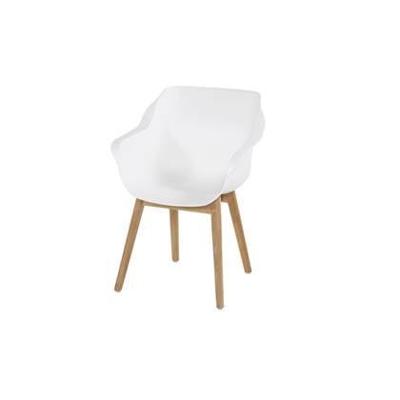 Hartman Sophie Teak tuinstoel Royal white