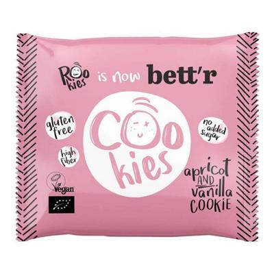Rookies Cookie apricot & vanilla glutenvrij bio 40 Gram