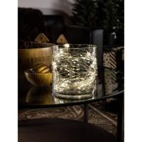 Konstsmide 6382-190 LED-engelenhaar Druppel Warmwit LED Transparant - thumbnail