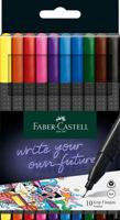 Faber Castell Fineliner Grip 0,4mm - etui a 10 stuks - thumbnail