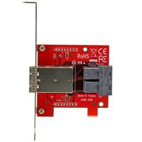 StarTech.com Mini-SAS adapter - dual SFF-8643 naar SFF-8644 - full/low-profile steunen - 12Gbps - thumbnail