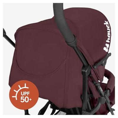 HAUCK - Wandelwagen met wandelstok - Fold N Care - 4 wielen - Blackberry