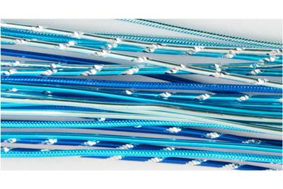Vaessen Creative • sieraden kit alu-stems 40cmx2mm blauw 27st.