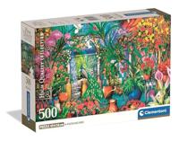 Clementoni legpuzzel the greenhouse caretakers, 500st. - thumbnail