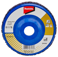 Makita Accessoires Reinigingsschijf 125mm paars - B-36267 - B-36267 - thumbnail
