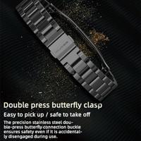 Metalen schakelarmband voor Xiaomi Mi Band 3/4/5/6/7 - Goud - thumbnail