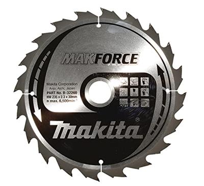 Makita Cirkelzaagblad voor Hout | Makforce | Ø 235mm Asgat 30mm 20T - B-32269