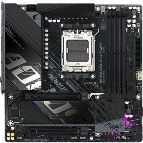 Gigabyte X870M AORUS ELITE WIFI7 Moederbord Socket AMD AM5 Vormfactor Micro-ATX Moederbord chipset AMD® X870