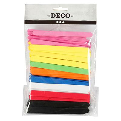 Creativ Company Eva foam ijsstokjes kleur, 120st. Creativ Company Eva foam ijsstokjes kleur, 120st.