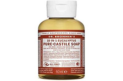 Dr. Bronner&apos;s Vloeibare zeep - pure castile - eucalyptus - 60 ml
