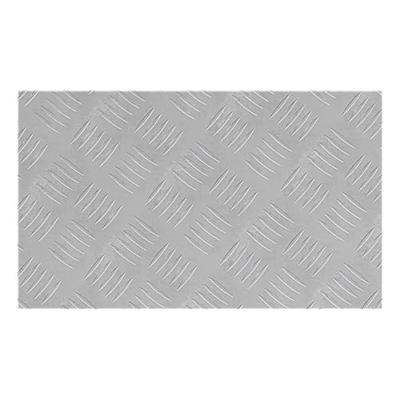 VidaXL Trap tread rechthoekig 4 pcs zilver 50 x 30 cm aluminium VidaXL Trap tread rechthoekig 4 pcs zilver 50 x 30 cm aluminium