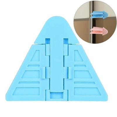 Raam veiligheidsvergrendeling schuifdeur raam slot deur en raam stopper voor kinderen (blauw)