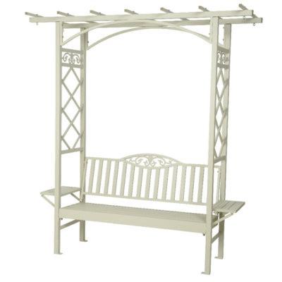 (R) Tuinbank Barolo aluminium beige 210 cm