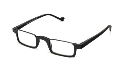 Leesbril Aptica Bridge Square Tower-Zwart-+1.00