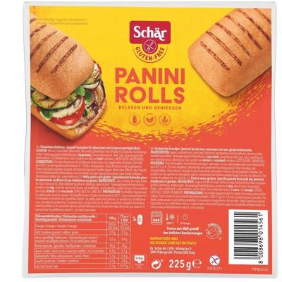 Schar Panini rolls 75 gram glutenvrij 3 Stuks Schar Panini rolls 75 gram glutenvrij 3 Stuks