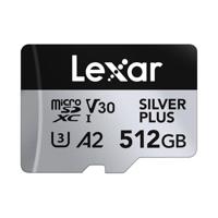 Lexar Pro Silver Plus 512GB microSDXC V30 - R205/W150MB/s - thumbnail