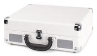 Fenton RP115D Retro Platenspeler in Koffer met Ingebouwde Speakers, Bluetooth en USB - Wit - thumbnail