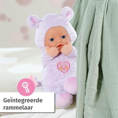 BABY BORN - Zachte muispop met kleine oortjes en vingerzakjes - 26 cm - Pasgeboren