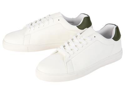LIVERGY Heren sneakers (Groen, 44)