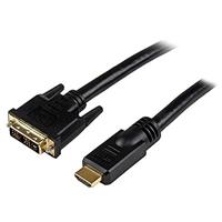 StarTech.com HDMI naar DVI-D kabel (10 m, HDMI/DVI-D adapterkabel (stekker/stekker) HDMI (19 pin) naar DVI-D (19 pin) videokabel) - thumbnail