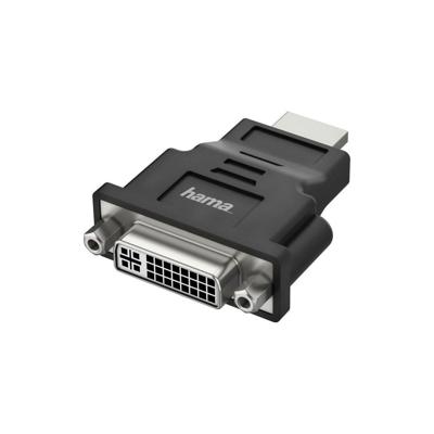 Hama Adapter HDMI naar DVI, Ultra-HD 4K Optische kabel Zwart Hama Adapter HDMI naar DVI, Ultra-HD 4K Optische kabel Zwart