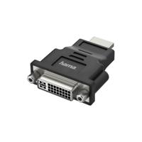 Hama Adapter HDMI naar DVI, Ultra-HD 4K Optische kabel Zwart - thumbnail