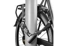 Axa Kettingslot absolute 8-110 auto-click zwart - thumbnail