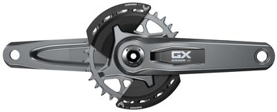 SRAM crankstel "gx eagle transmission" crankset gx eagle trans.170mm 32t
