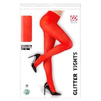 Panty 40den glitter rood - thumbnail