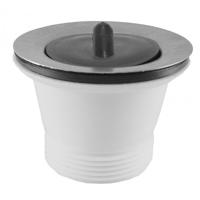 Wiesbaden Riko losse kunststof plug 11/2&apos;&apos;x70 mm wit - thumbnail
