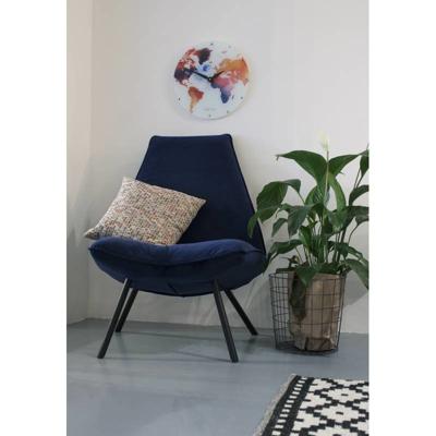 NeXtime NE-8187 Wandklok Colorful Ø43 Glas Multicolor