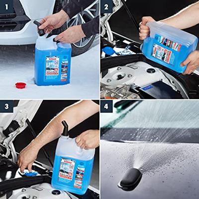 SONAX ruitenvloeistof anti-vries "antifrost & klarsicht" anti-rust and clear view citrus ready to use