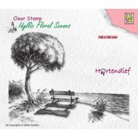 Nellie's Choice • idyllic floral scenes clear stempel gone forever - thumbnail