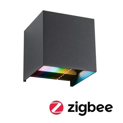 Paulmann Cybo 94847 LED-buitenlamp (wand) LED 5 W Antraciet Paulmann Cybo 94847 LED-buitenlamp (wand) LED 5 W Antraciet