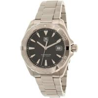 TAG Heuer Aquaracer quartz herenhorloge met roestvrijstalen band, zilver, 20 (model: WAY1110.BA0928) (B019GALYLI) - thumbnail
