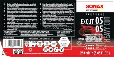 SONAX schuurpasta "excut 05-05" profiline excut 05/05 250 - thumbnail