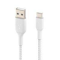 Belkin BOOSTCHARGE gevlochten USB-C naar USB-A kabel - thumbnail